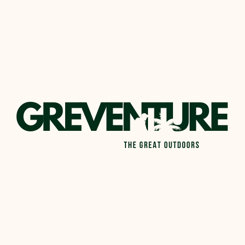 Green Modern and Minimalistic Travel Typography Logo